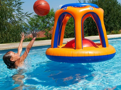 Play in the pool